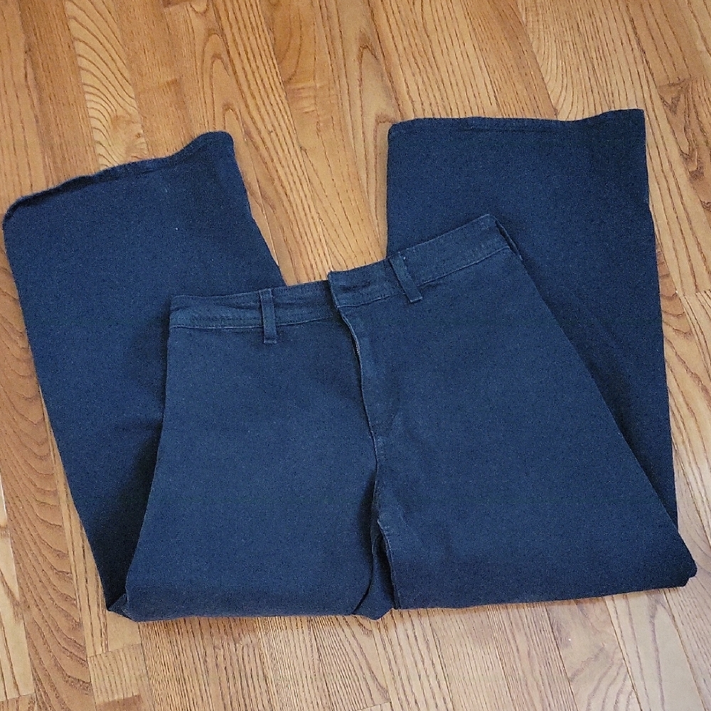 Universal Thread Womens Black Denim Jeans Wide Leg